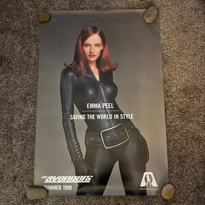 The Avengers 1998 Emma Peel 27 X 40 Theatrical Movie Poster